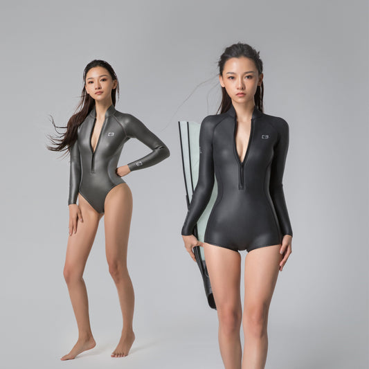 Satine Front Zipper Bodysuit [Tailor-make]