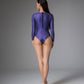 Scenery Back-Zipper Bodysuit