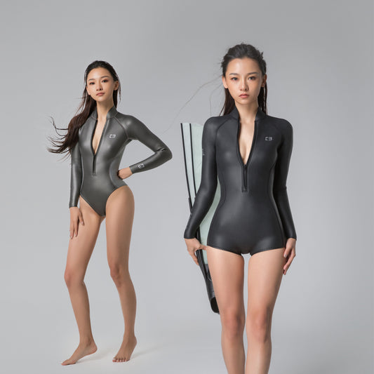 Satine Front Zipper Bodysuit