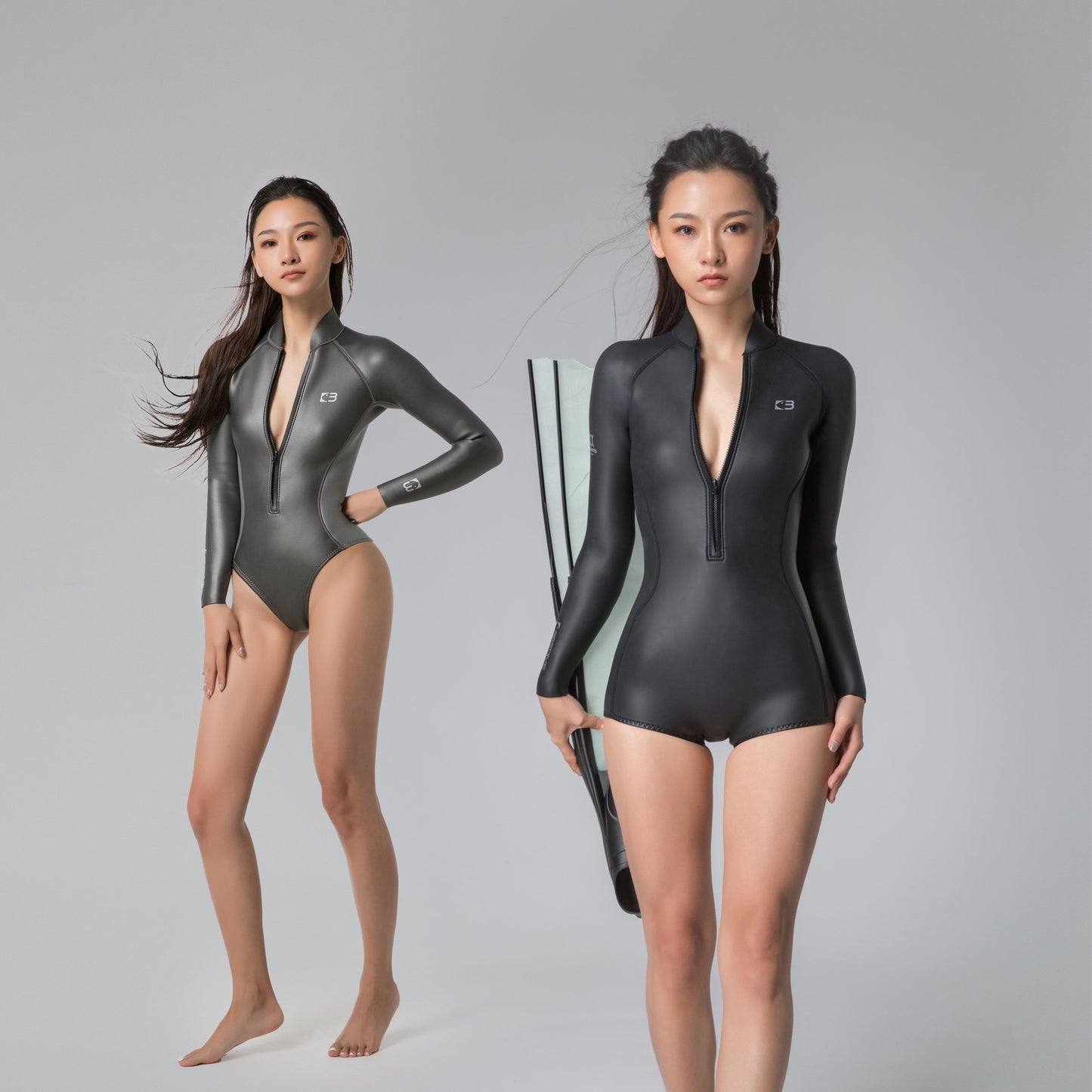 Satine Front Zipper Bodysuit [Tailor-make]